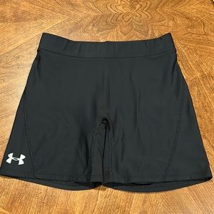 Under Armour Bike, Running or Yoga Shorts - Black, size medium